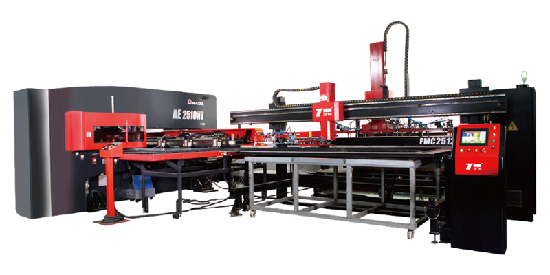 Automatic Loading and Unloading Machine for Sheets processing in Amada